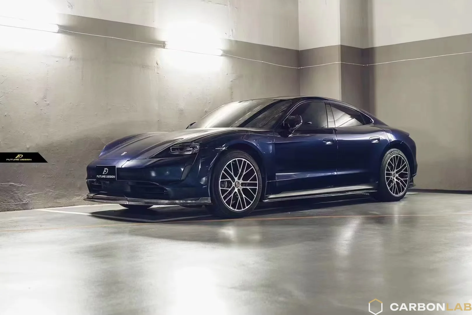 Porsche Taycan FD-inspired Widebody Style Carbon Fiber Body Kit for Porsche Taycan