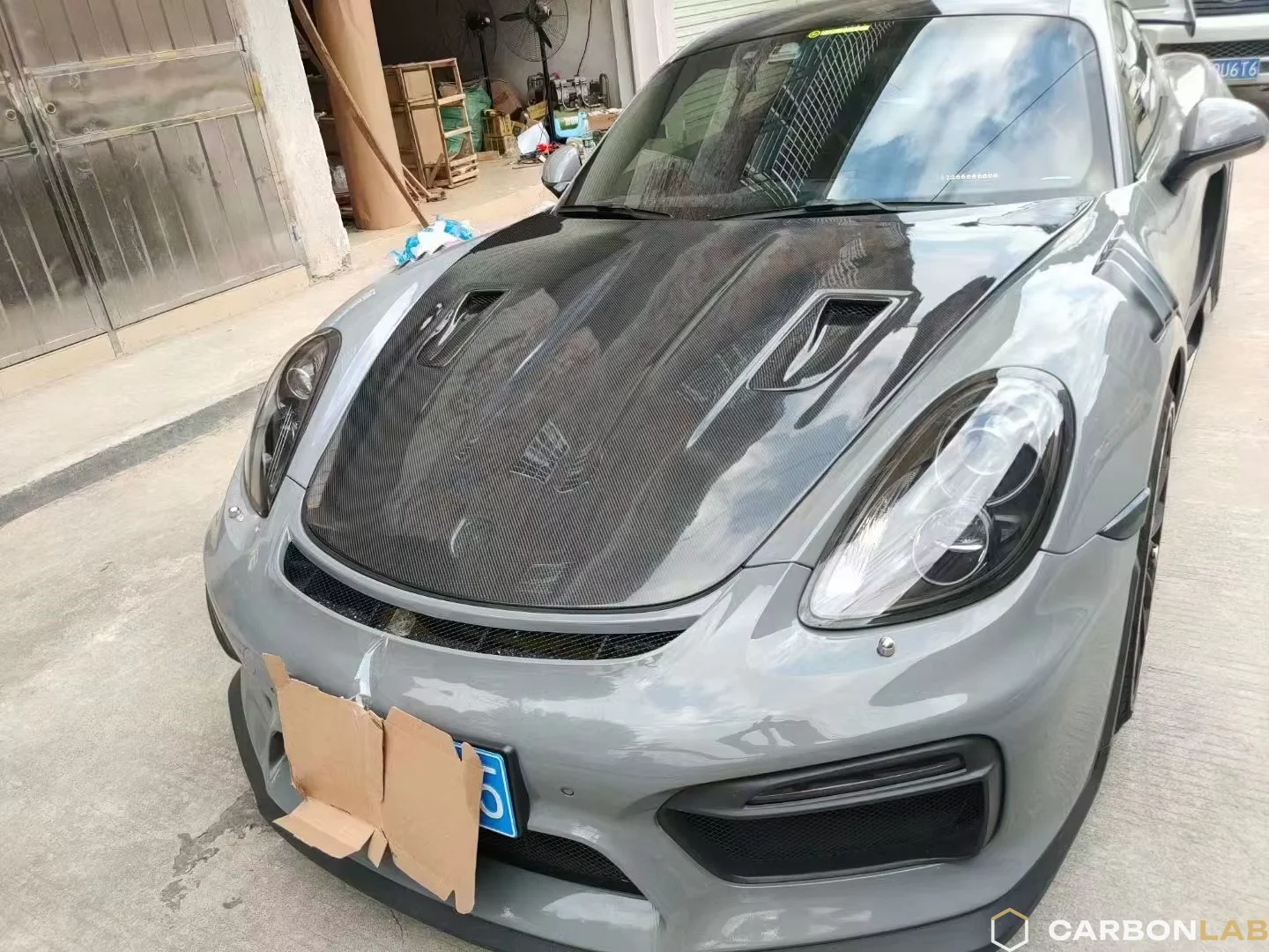 Porsche 981 Boxster Carbon Fiber Hood for Porsche 981 Boxster 2013-2015