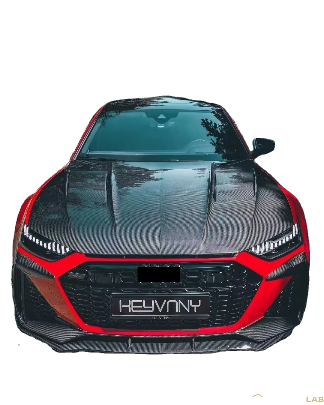 Audi A7 / RS7 Clear Style Carbon Fiber Hood for Audi A7 / RS7